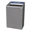 Rubbermaid Commercial 1961629 Configure 33 Gal. 1 Stream Mixed Recycling Waste Receptacle - Gray 1 Rubbermaid Commercial 1961629 Configure 33 Gal. 1 Stream Mixed Recycling Waste Receptacle - Gray -Rubbermaid Commercial Sales Shop rcpn1961629