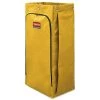 Rubbermaid Commercial 1966881 Vinyl 34-Gallon 17.5 In. X 33 In. Cleaning Cart Bag - Yellow 2 Rubbermaid Commercial 1966881 Vinyl 34-Gallon 17.5 In. X 33 In. Cleaning Cart Bag - Yellow -Rubbermaid Commercial Sales Shop rcpn1966881