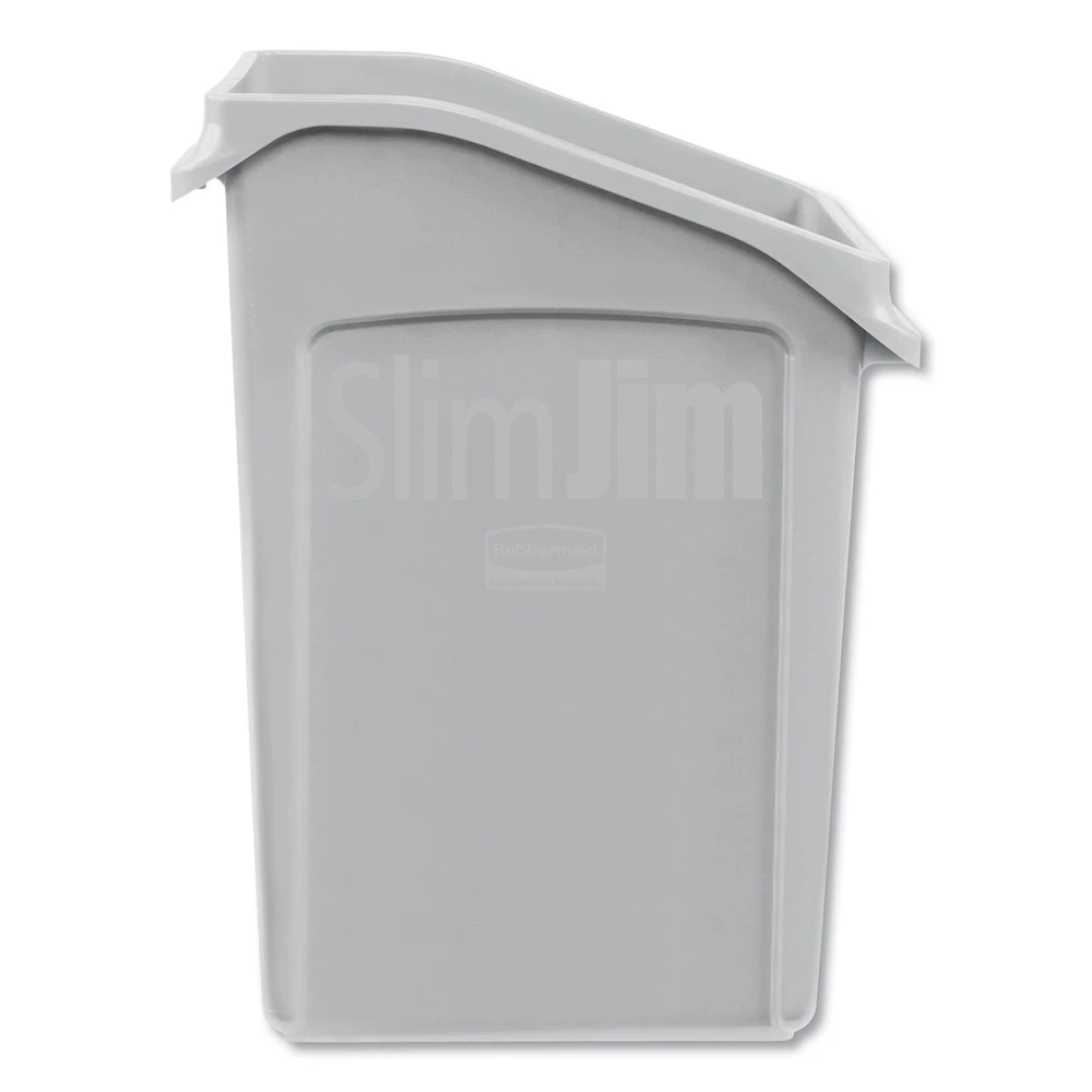 Rubbermaid Commercial 2026725 Slim Jim 23-Gallon Polyethylene Under-Counter Container - Blue 4 Rubbermaid Commercial 2026725 Slim Jim 23-Gallon Polyethylene Under-Counter Container - Blue - Image 2
