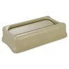 Rubbermaid Commercial FG267360BEIG Slim Jim 11.40 In. X 20.5 In. X 5 In. Swing Lid - Beige 2 Rubbermaid Commercial FG267360BEIG Slim Jim 11.40 In. X 20.5 In. X 5 In. Swing Lid - Beige -Rubbermaid Commercial Sales Shop rcpn267360bei