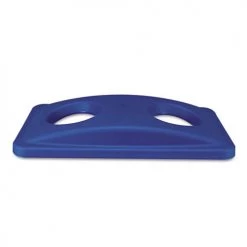 Rubbermaid Commercial FG269288BLUE 20.38 In. X 11.38 In. X 2.75 In. Lid For Slim Jim Bottle Recycling Container - Blue 14 Rubbermaid Commercial FG269288BLUE 20.38 In. X 11.38 In. X 2.75 In. Lid For Slim Jim Bottle Recycling Container - Blue -Rubbermaid Commercial Sales Shop rcpn269288be d