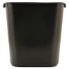 Rubbermaid Commercial FG295600BLA 7 Gal. Rectangular, Deskside Plastic Wastebasket - Black -Rubbermaid Commercial Sales Shop rcpn295600bk