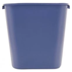 Rubbermaid Commercial FG295673BLUE 28.13 Qt. Rectangular Plastic Deskside Recycling Container - Medium, Blue 11 Rubbermaid Commercial FG295673BLUE 28.13 Qt. Rectangular Plastic Deskside Recycling Container - Medium, Blue -Rubbermaid Commercial Sales Shop rcpn295673be c