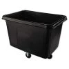 Rubbermaid Commercial FG461400BLA 500 Lbs. Capacity, Rectangular, Cube Truck - Black -Rubbermaid Commercial Sales Shop rcpn4614bla
