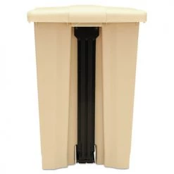 Rubbermaid Commercial FG614400BEIG 12 Gal. Plastic, Square, Indoor Utility Step-On Waste Container - Beige 7 Rubbermaid Commercial FG614400BEIG 12 Gal. Plastic, Square, Indoor Utility Step-On Waste Container - Beige -Rubbermaid Commercial Sales Shop rcpn6144bei b