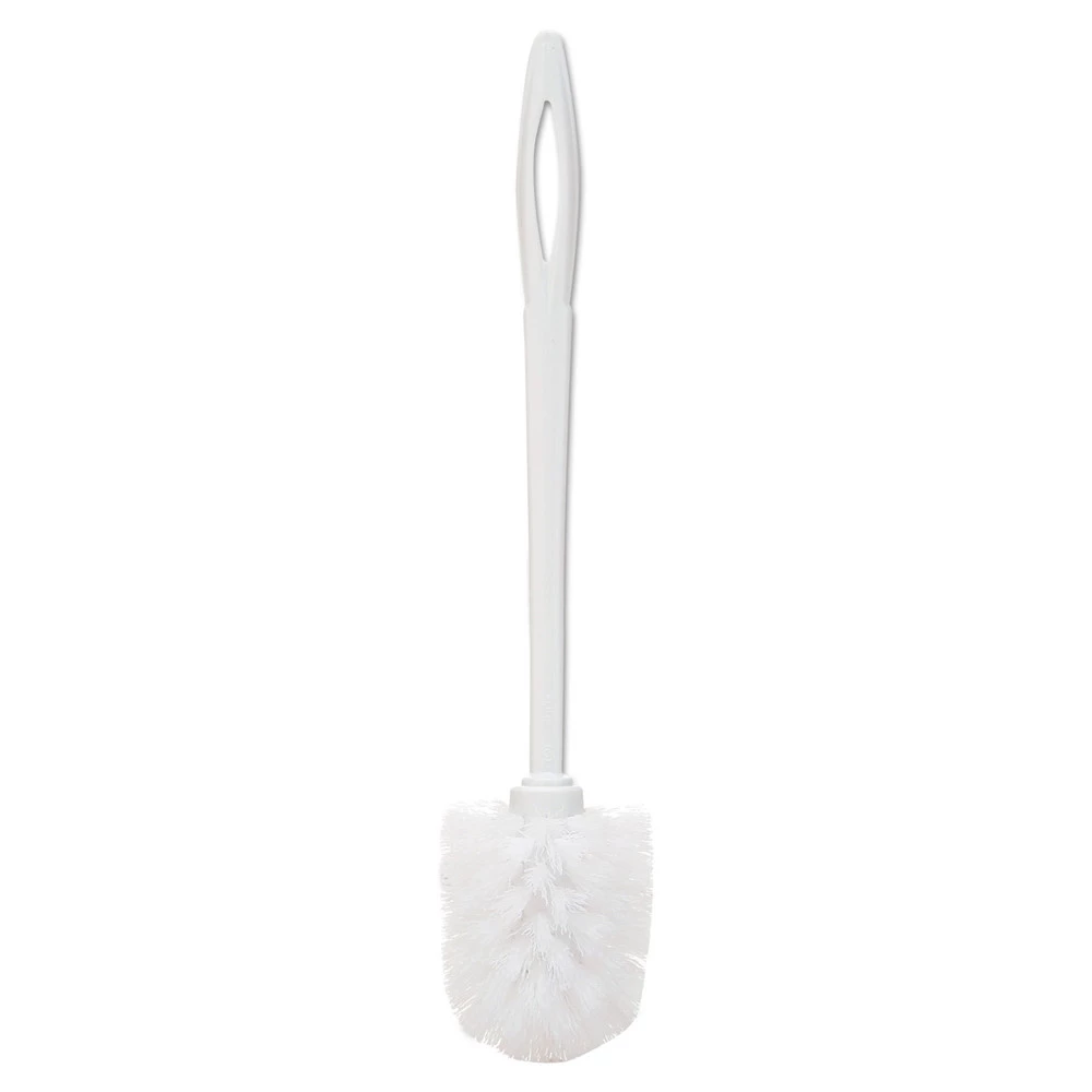 Rubbermaid Commercial FG631000WHT 14-1/2 In. Plastic Toilet Bowl Brush - White 4 Rubbermaid Commercial FG631000WHT 14-1/2 In. Plastic Toilet Bowl Brush - White - Image 3