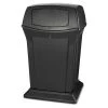 Rubbermaid Commercial FG917188BLA Ranger 45 Gallon 2 Door Square Fire-Safe Container - Black 2 Rubbermaid Commercial FG917188BLA Ranger 45 Gallon 2 Door Square Fire-Safe Container - Black -Rubbermaid Commercial Sales Shop rcpn917188bla
