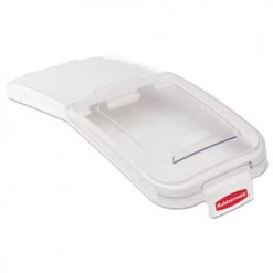 Rubbermaid Commercial FG9F7700CLR Prosave 29 In. X 12.10 In. X 1.90 In. Sliding Lid With 400 Cup Ingredient Bin - Clear