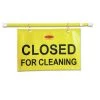 Rubbermaid Commercial FG9S1500YEL 50 In. X 1 In. X 13 In. Site Safety Hanging Sign - Yellow 2 Rubbermaid Commercial FG9S1500YEL 50 In. X 1 In. X 13 In. Site Safety Hanging Sign - Yellow -Rubbermaid Commercial Sales Shop rcpn9s15yel