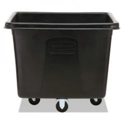 Rubbermaid Commercial FG461600BLA 500 Lbs. Cube Truck - Black -Rubbermaid Commercial Sales Shop rcpnfg461600bla b