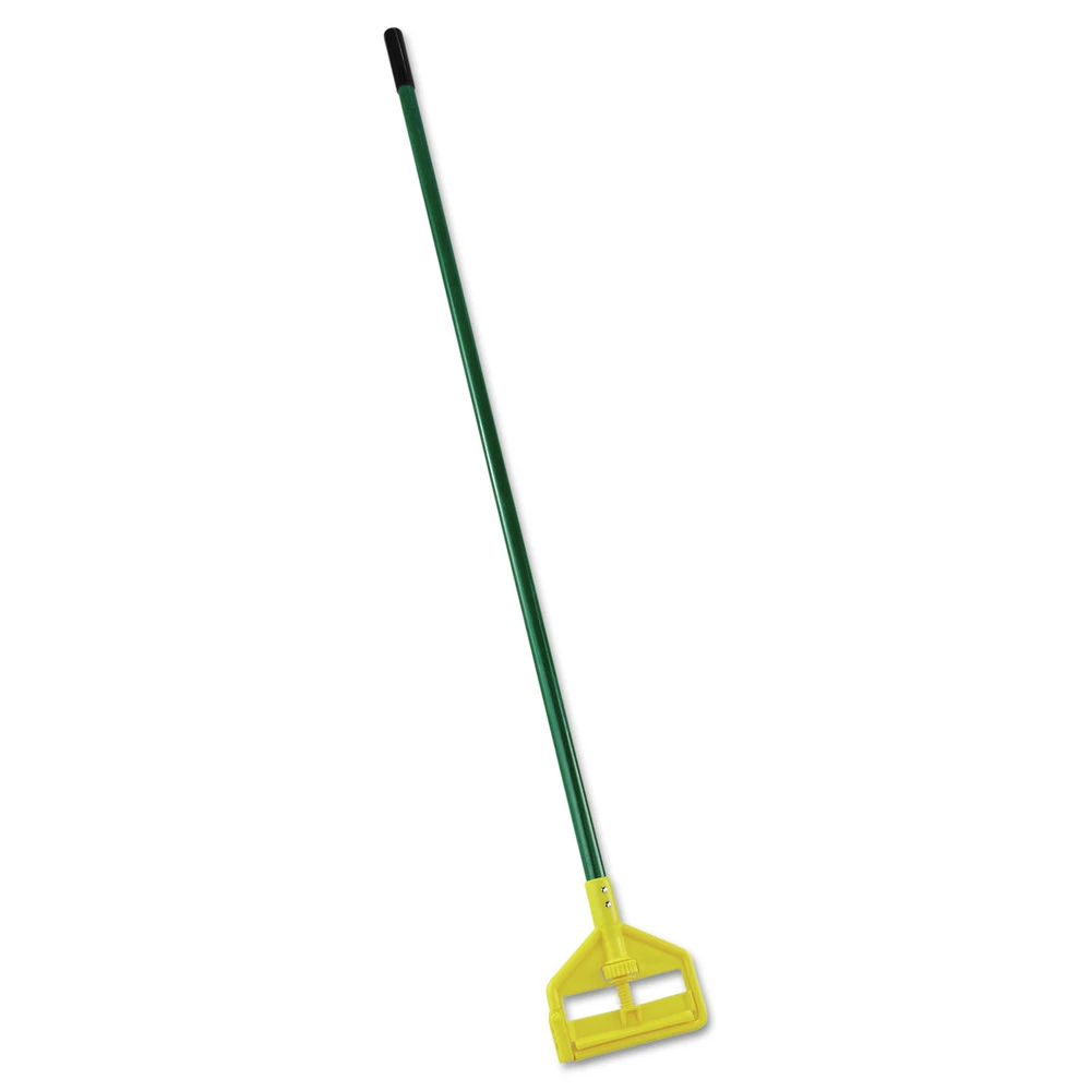 Rubbermaid Commercial FGH14600GR00 Invader Side-Gate 60 In. Fiberglass Wet-Mop Handle - Green 3 Rubbermaid Commercial FGH14600GR00 Invader Side-Gate 60 In. Fiberglass Wet-Mop Handle - Green