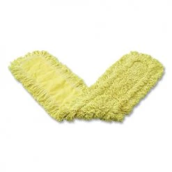 Rubbermaid Commercial FGJ15503YL00 5 In. X 36 In. Looped-end Launderable, Trapper Commercial Dust Mop - Yellow -Rubbermaid Commercial Sales Shop rcpnj15500yel b