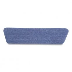 Rubbermaid Commercial FGQ40900BL00 18 In. Economy Microfiber Wet Mopping Pad - Blue -Rubbermaid Commercial Sales Shop rcpnq409bluea b