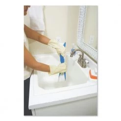 Rubbermaid Commercial FGQ40900BL00 18 In. Economy Microfiber Wet Mopping Pad - Blue -Rubbermaid Commercial Sales Shop rcpnq409bluea g