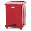 Rubbermaid Commercial FGST7EPLRD Defenders 4 Gallon Square Step Can - Red 2 Rubbermaid Commercial FGST7EPLRD Defenders 4 Gallon Square Step Can - Red -Rubbermaid Commercial Sales Shop rcpnst7eplred